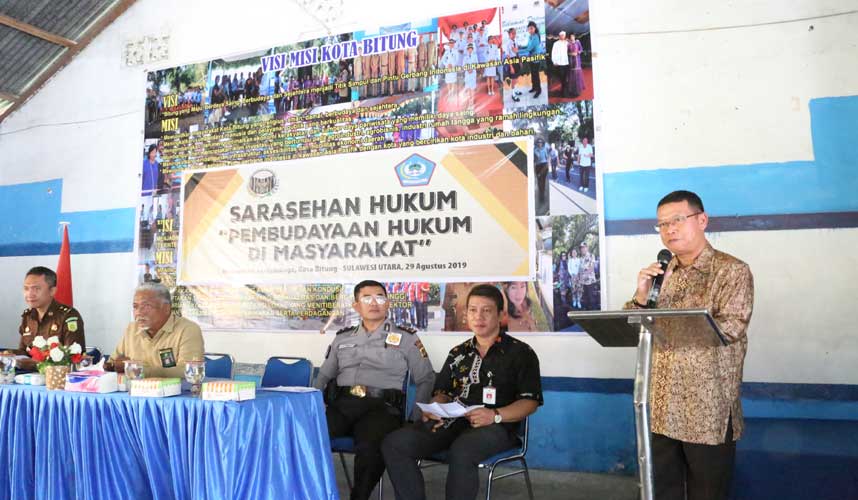 KY Bantu Masyarakat Bitung Pahami Soal Hukum