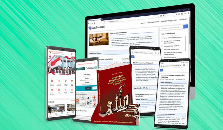 Jadi Program Nasional, KY Luncurkan Aplikasi Karakterisasi Putusan