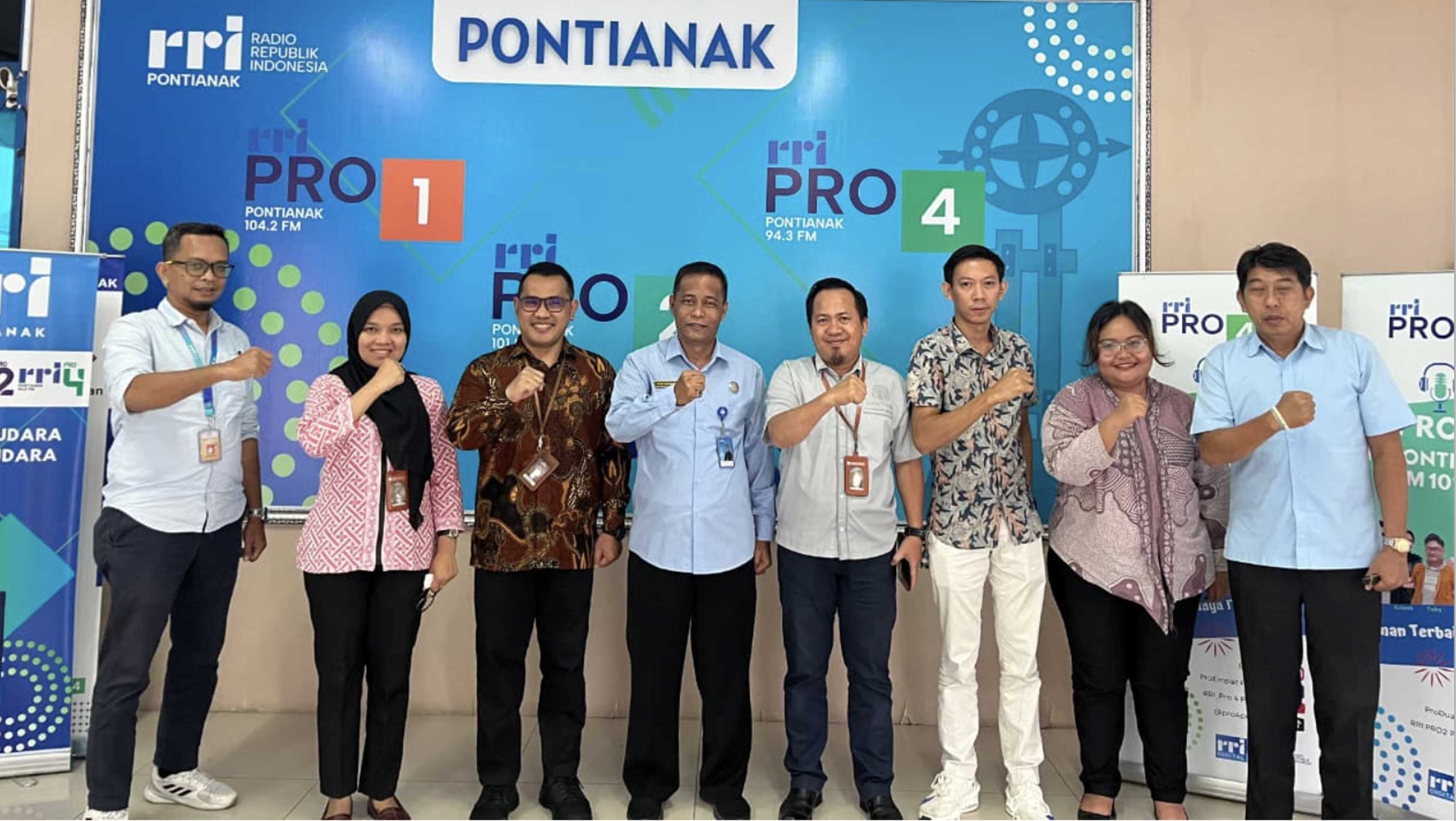 Perkuat Sinergi, KY Kunjungi RRI Pontianak