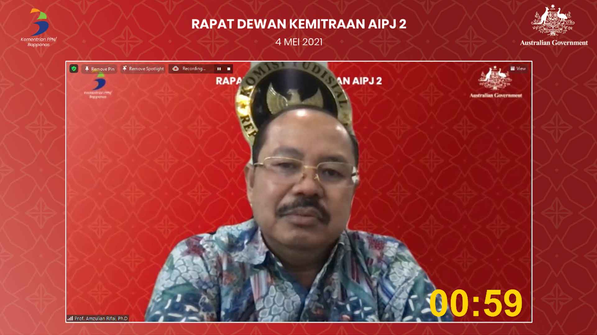 KY Perkuat Kemitraan dengan AIPJ2 untuk Pengembangan SDM KY dan Pengawasan Hakim