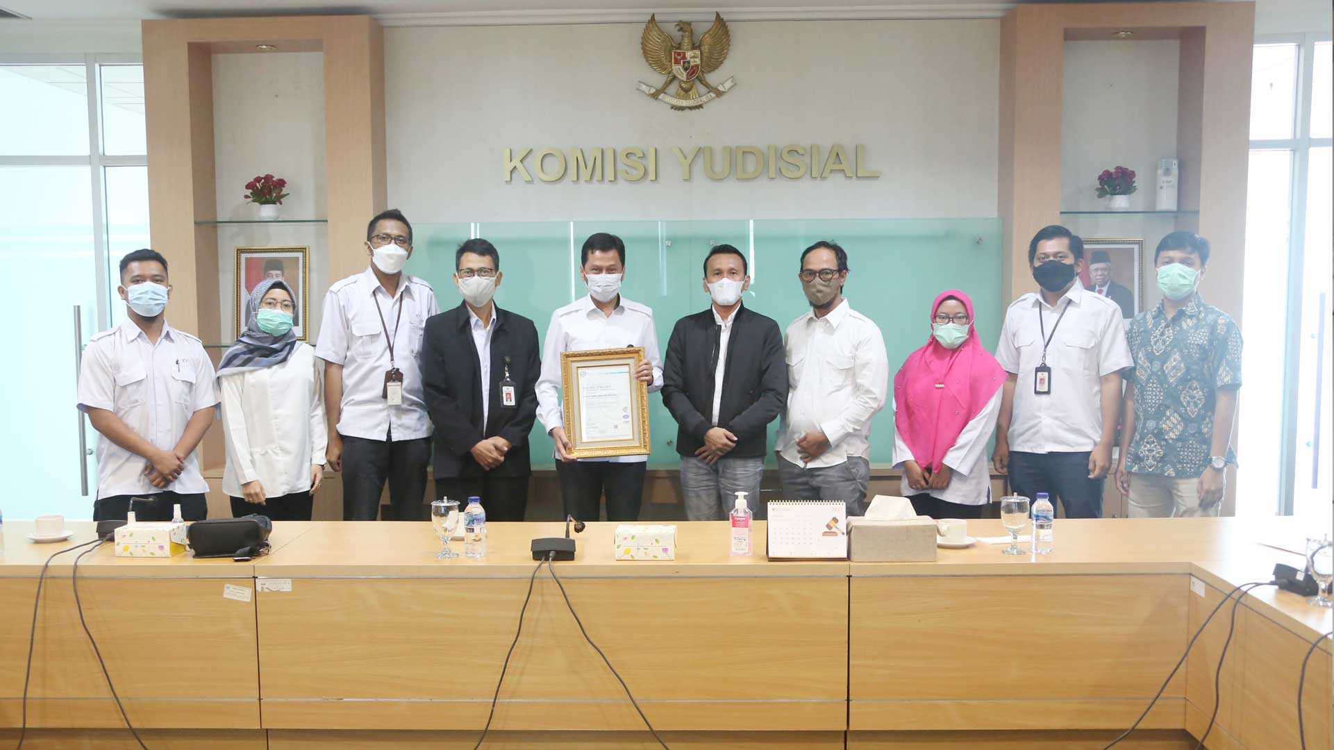 KY Pertahankan Sertifikat SMKI ISO 27001:2013