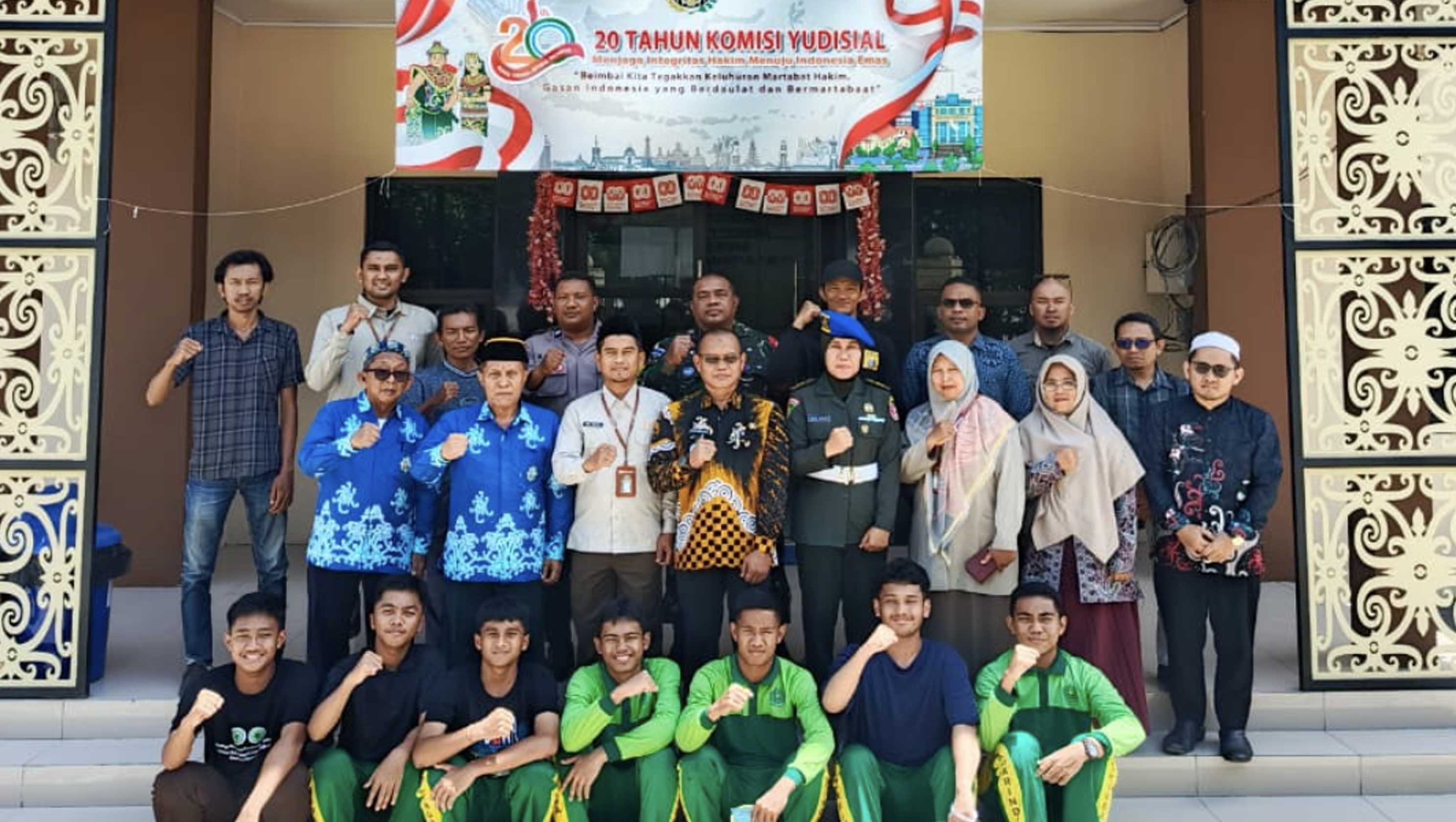 Semarakkan HUT ke-20 KY, Penghubung KY Kaltim Gelar Dialog Hukum dan Doa Bersama