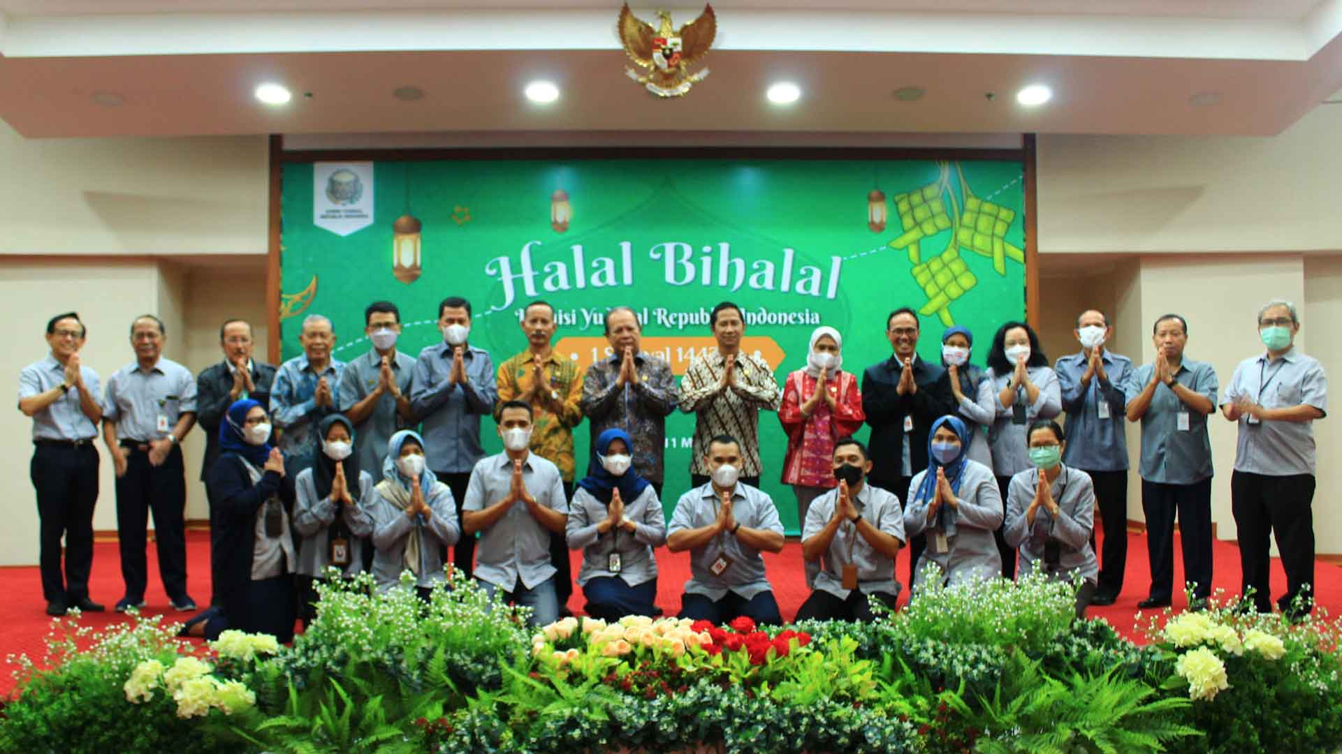 KY Gelar Halal Bihalal dengan Protokol Kesehatan Ketat