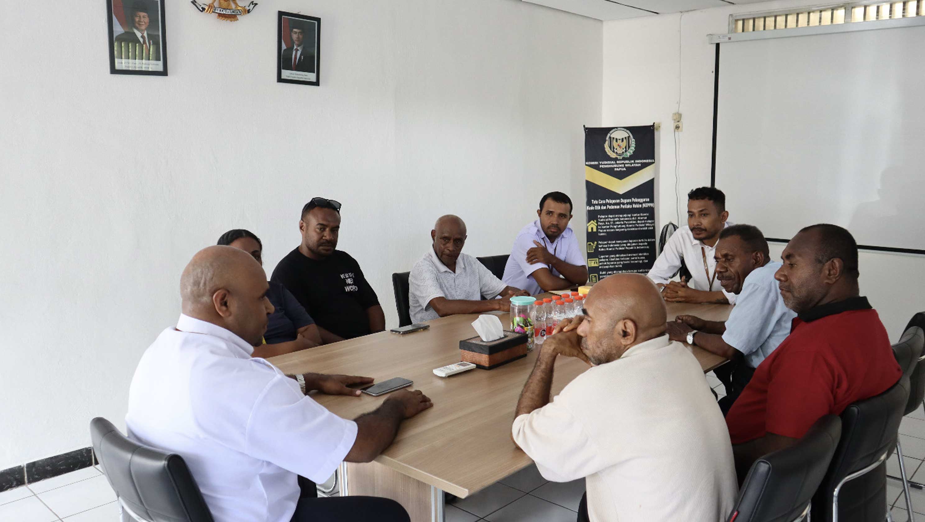 Penghubung KY Papua Kenalkan Mekanisme Penanganan Dugaan Pelanggaran KEPPH