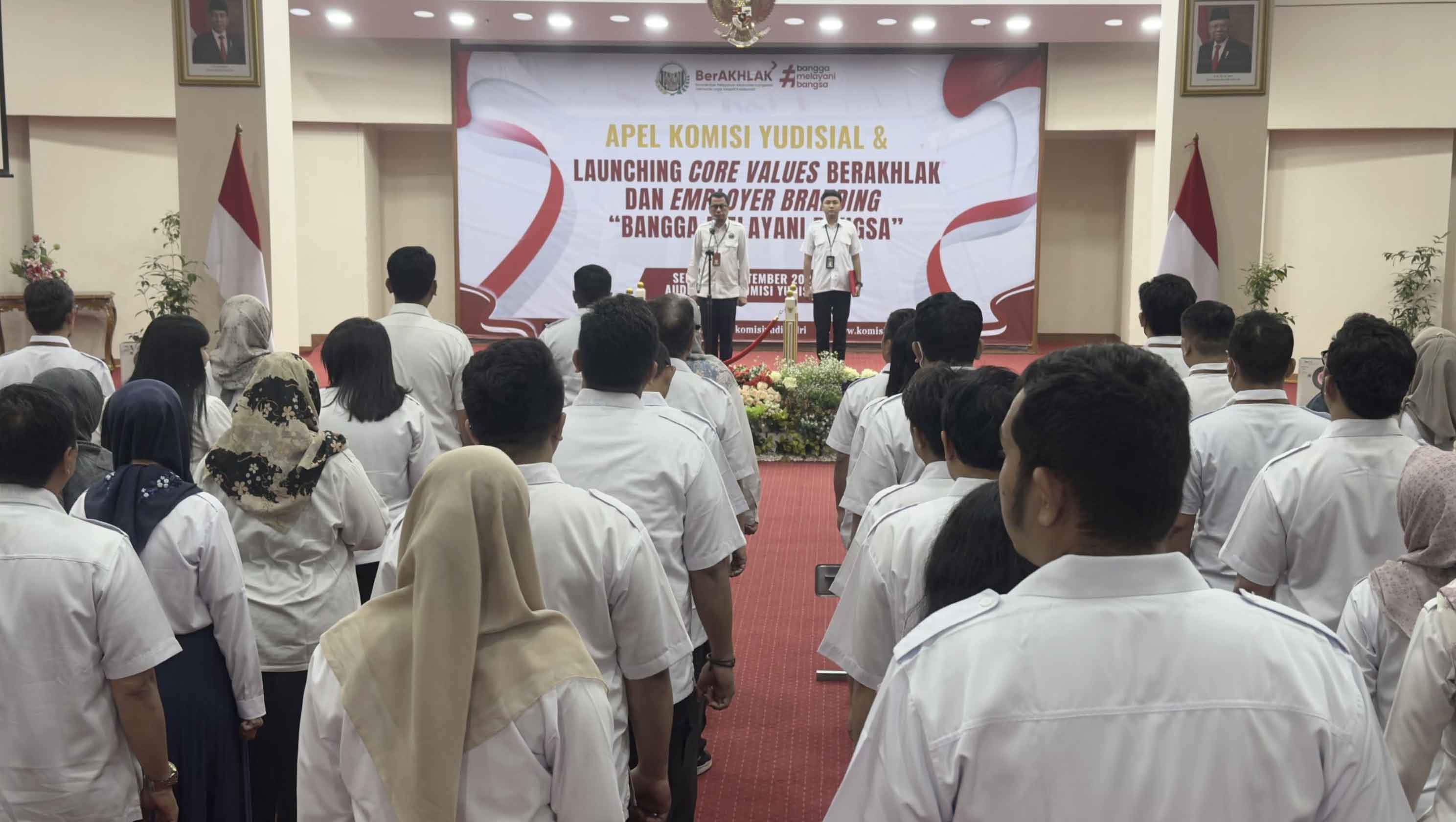 KY Luncurkan Core Values BerAKHLAK dan Employer Branding Bangga Melayani Bangsa