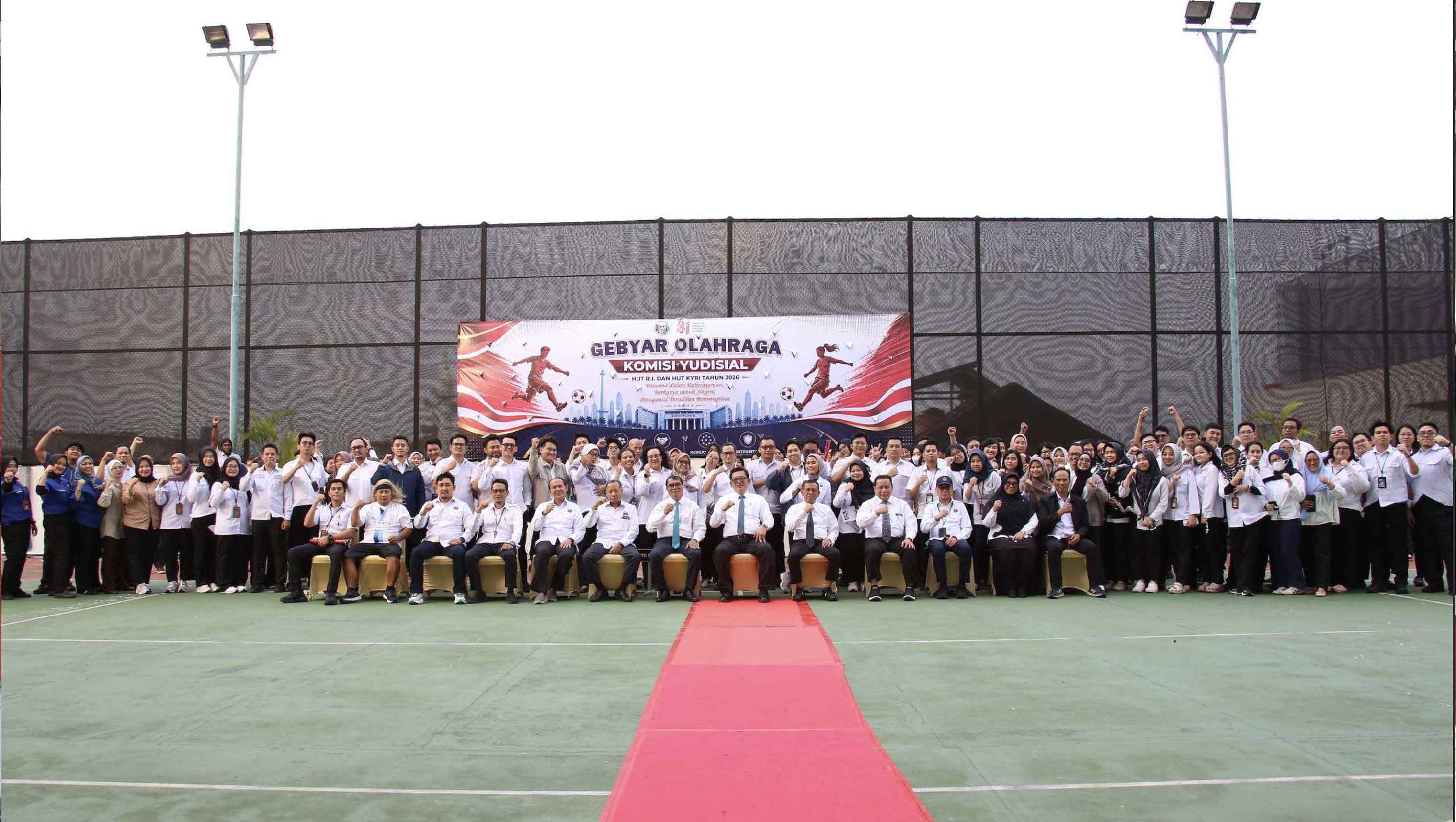 Meriahkan HUT ke-81 RI dan HUT ke-21 KY, KY Gelar Pekan Olahraga