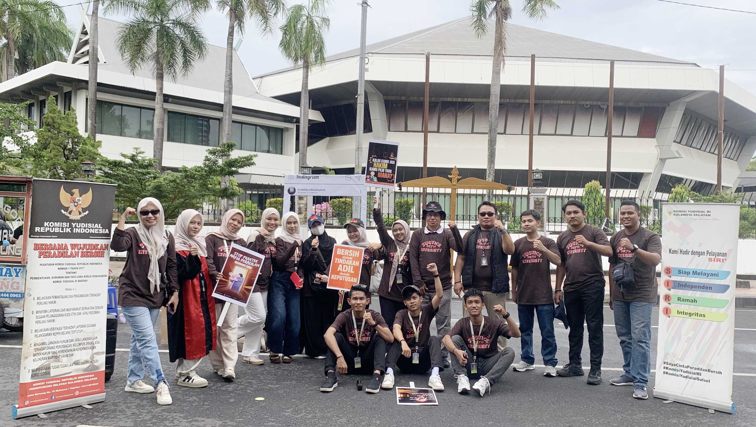 Penghubung KY Sulsel Gelar Kampanye Peradilan Bersih
