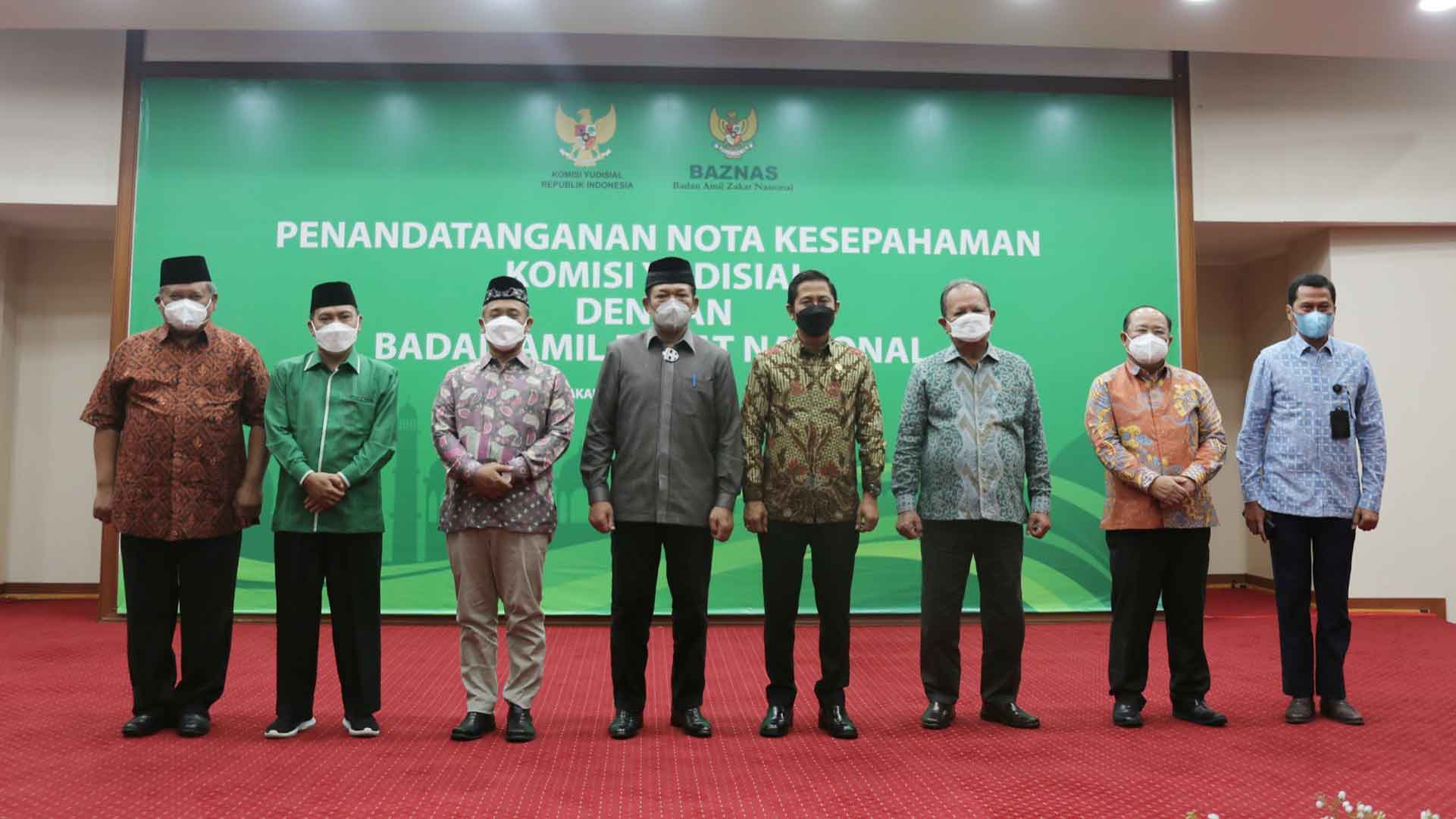 KY dan Baznas Tanda Tangani Nota Kesepahaman Pengelolaan ZIS