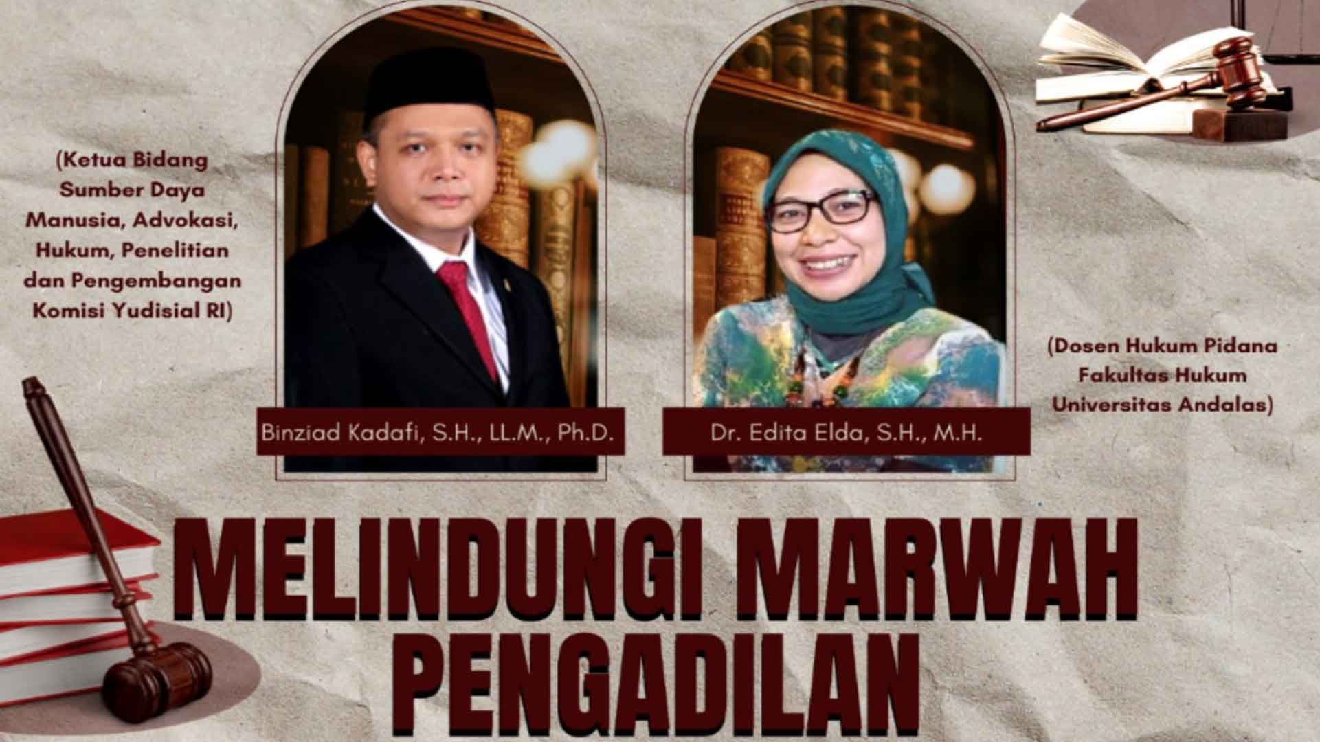 Anggota KY Binziad Kadafi Tegaskan Esensi Perlindungan Hakim