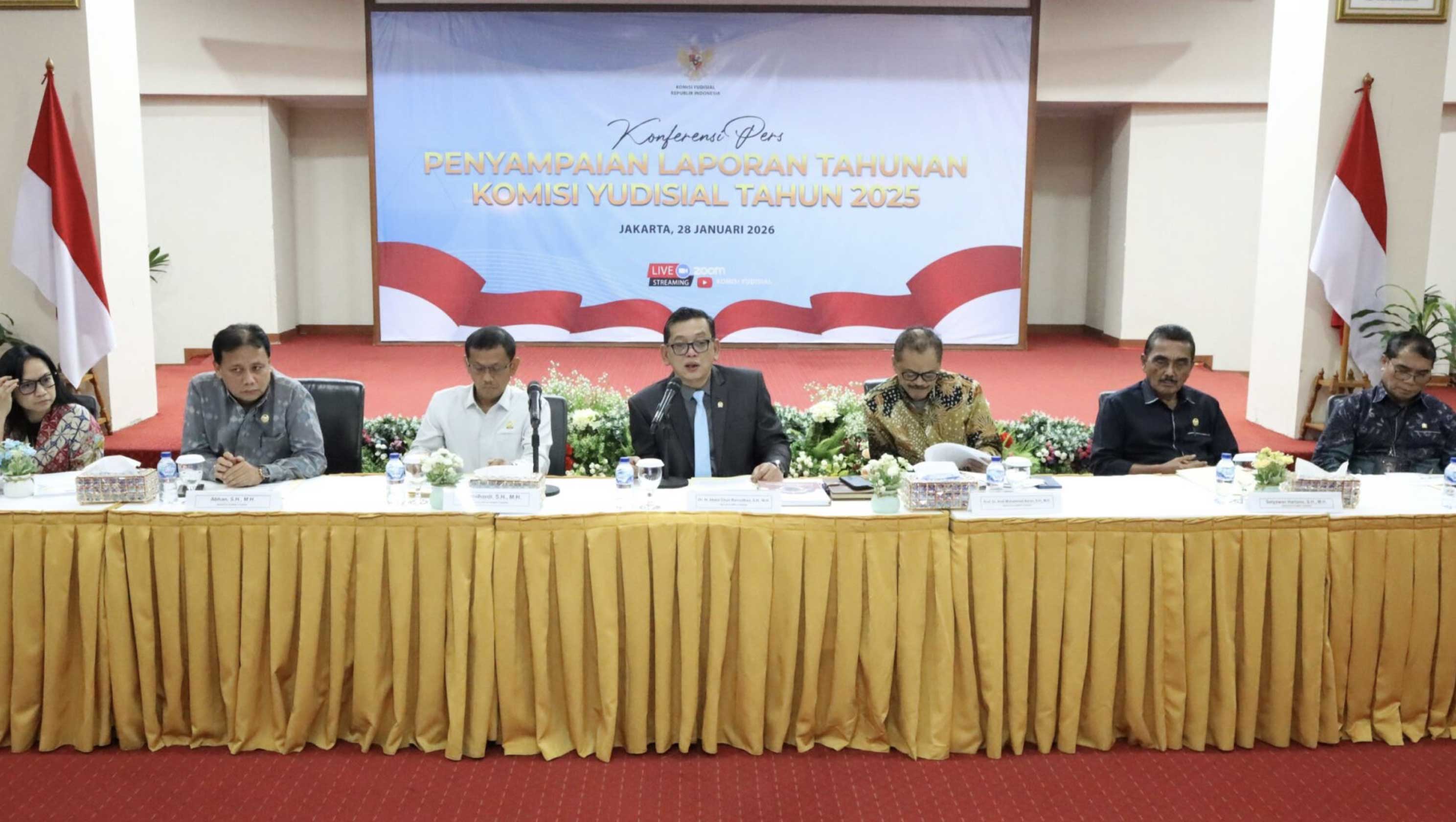 Laporan Tahunan KY 2025, Pertanggungjawaban dan Evaluasi Perbaikan Kinerja