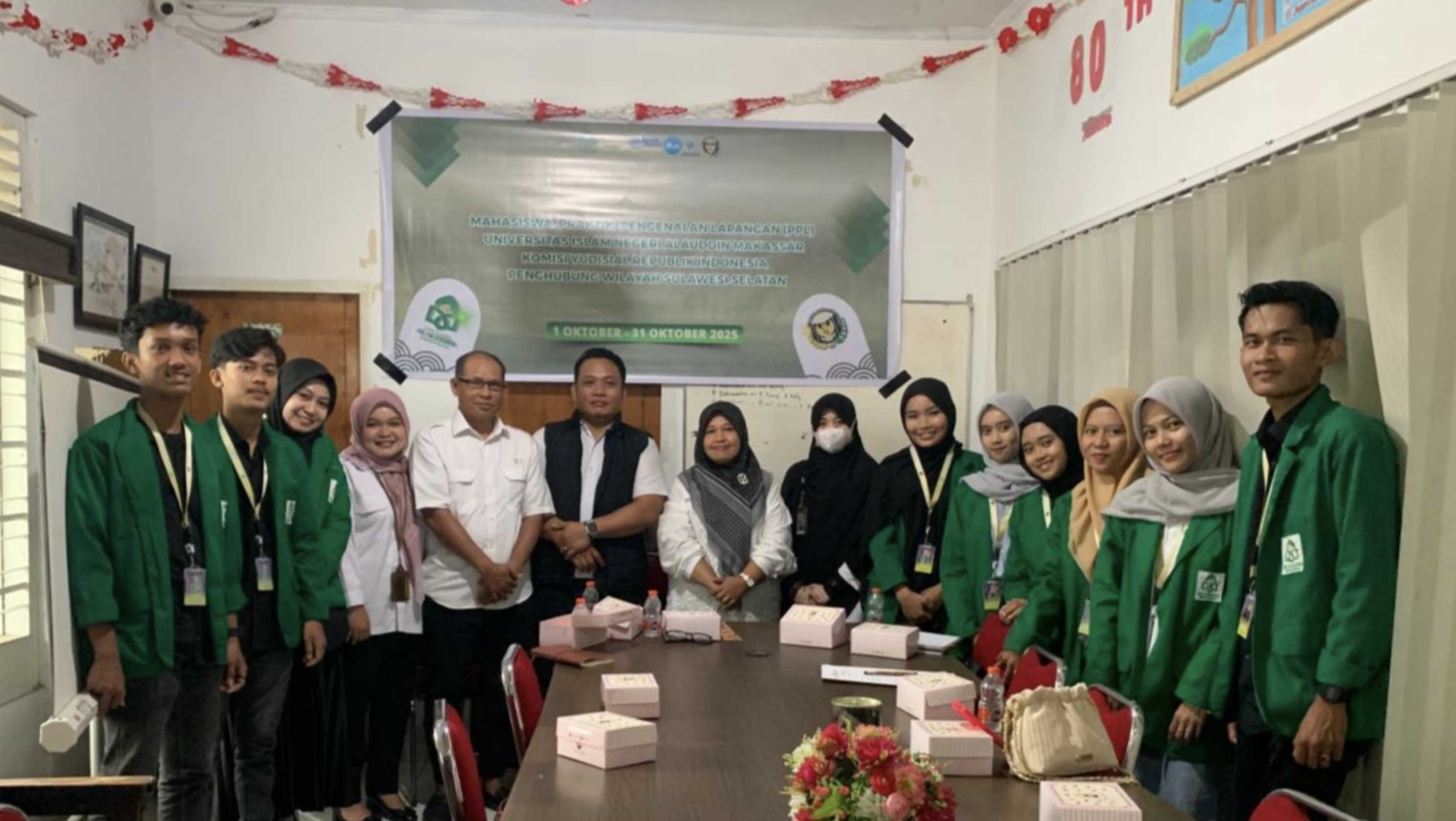 Penghubung KY Sulsel Terima Audiensi Mahasiswa UIN Alauddin Makassar