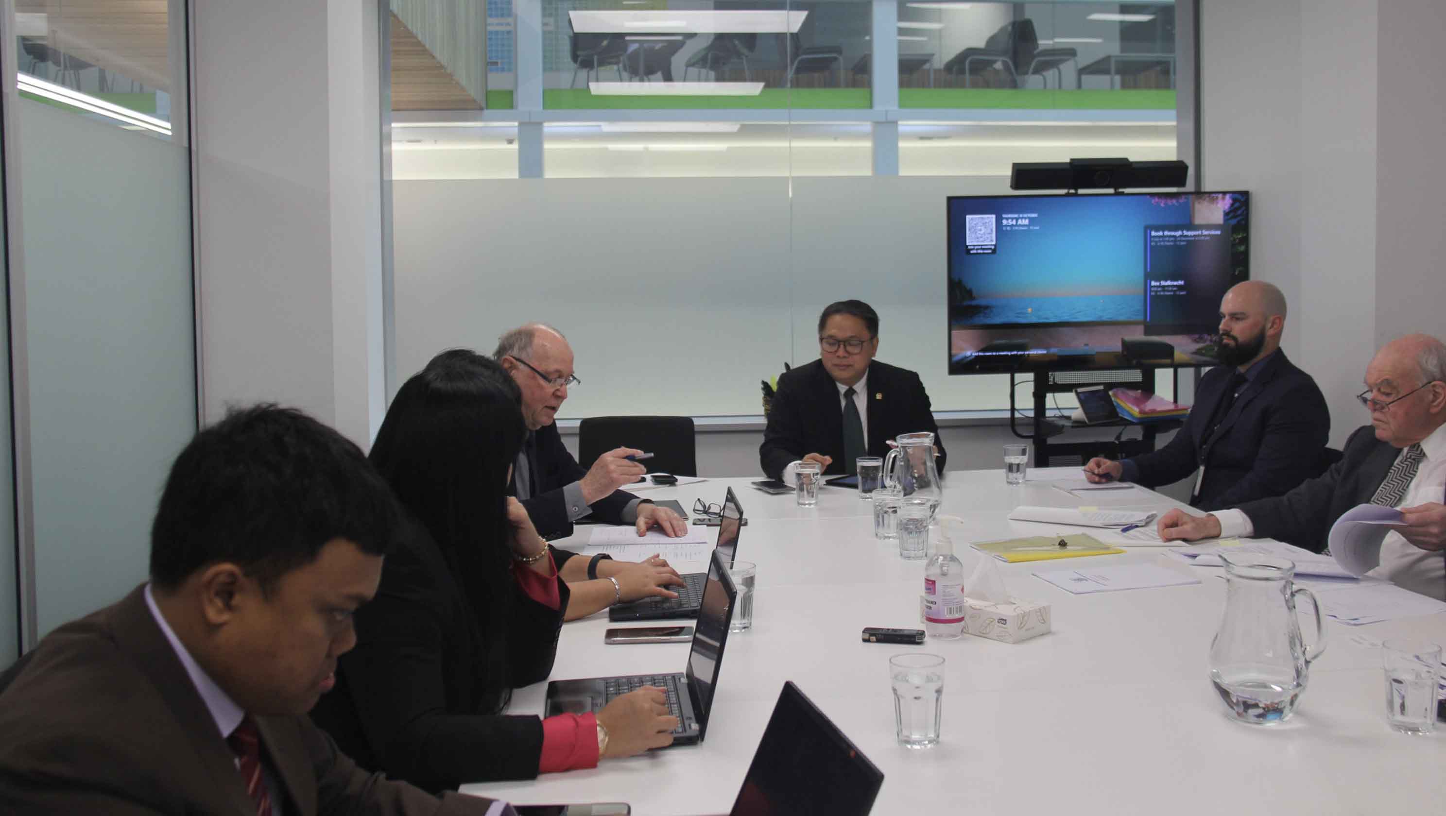 KY Kunjungi JCC New Zealand Bahas Independensi Hakim
