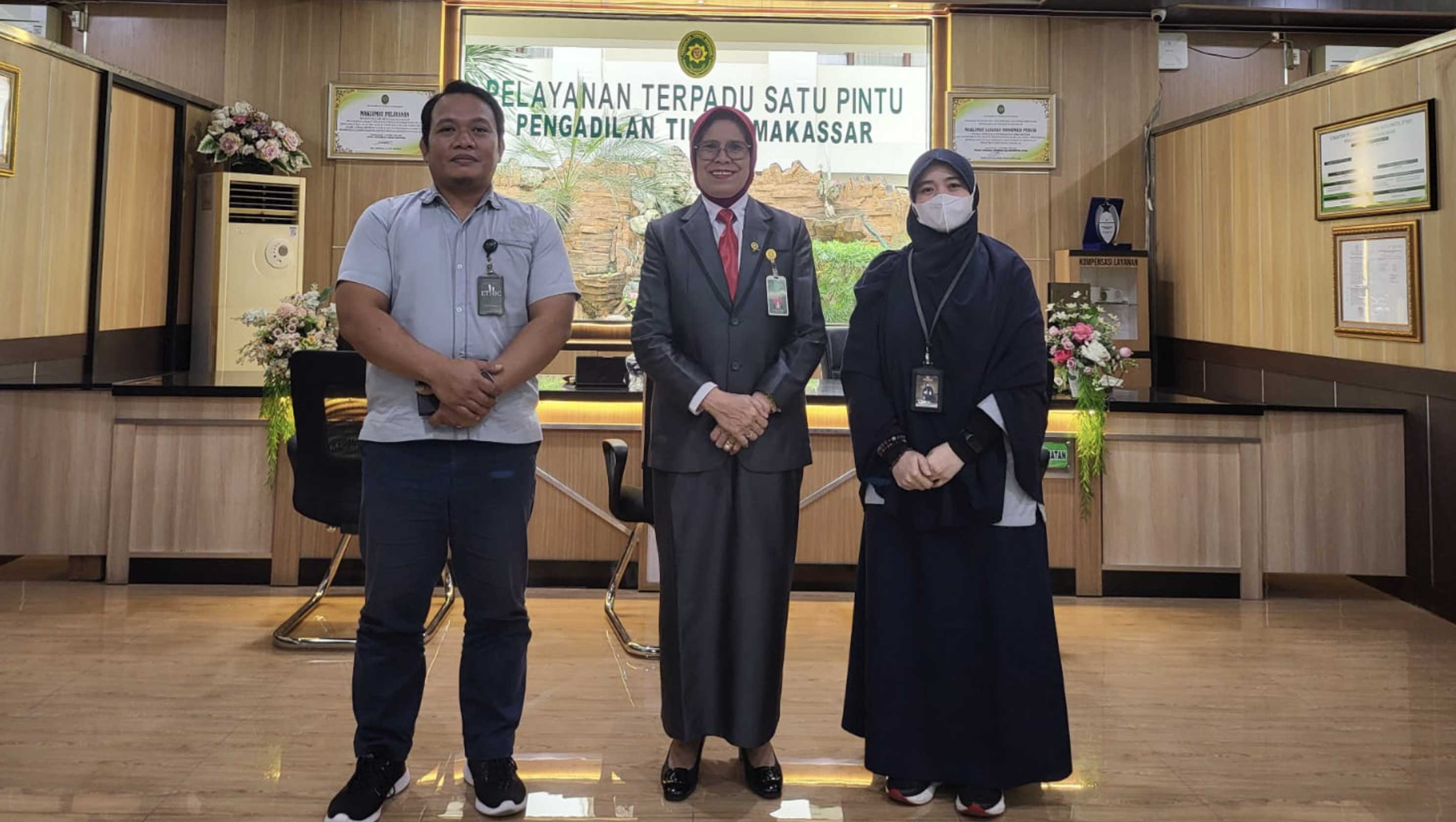 Penghubung KY Sulawesi Selatan Audiensi ke PT Makassar