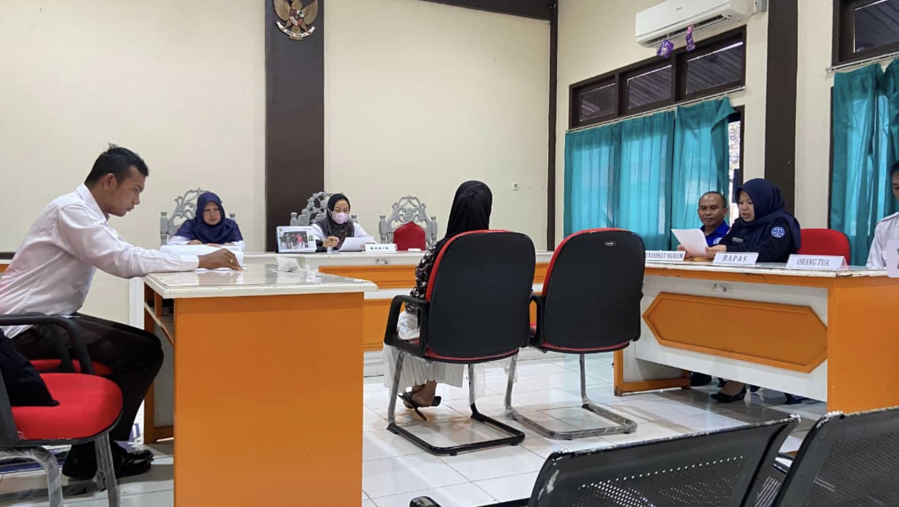Penghubung KY Kalbar Pantau Sidang Perundungan Anak di Sambas